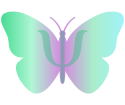 Logo psicologia borboleta lilás e roxo (2)